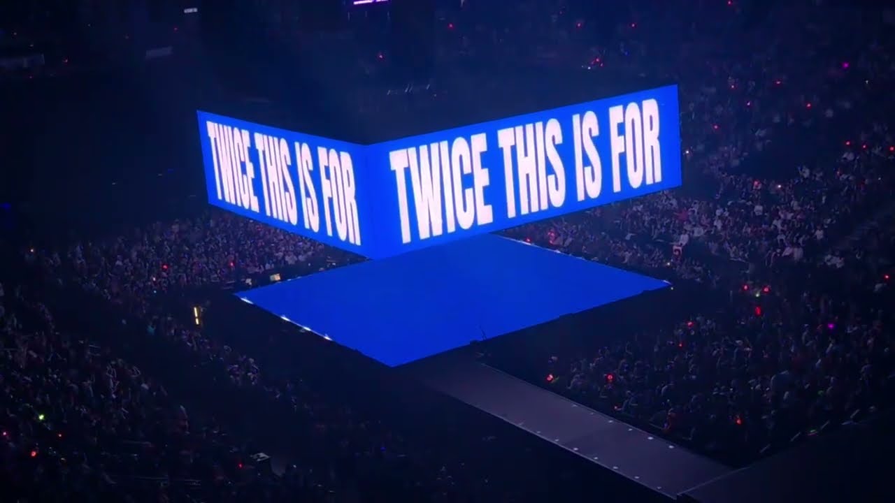TWICE - THIS IS FOR (Live Tour) @ Climate Pledge Arena Seattle Night 1 fancam (clips)