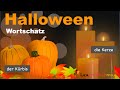 Halloween | German Vocabulary | Was machst du an Halloween?  | Learn German | A2 | B1