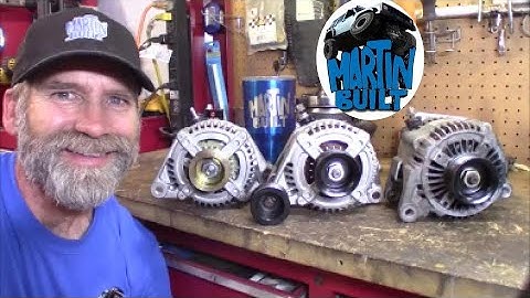 Alternator Shootout at Idle (136 vs 160 vs 250 amp)