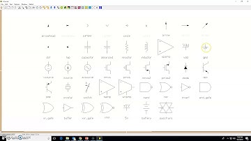 Xcircuit Tutorial 2: Drawing a voltage divider circuit