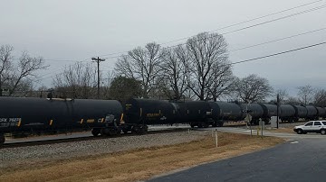 NS 118 Mixed Freight Taylors, SC w/GEVO and Tier 4 locomotive lash up