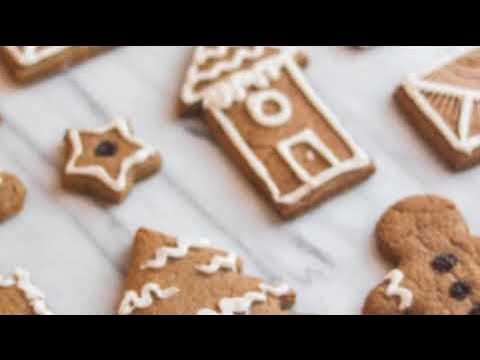 🍰РОЖДЕСТВЕНСКОЕ ПЕЧЕНЬЕ с имбирем и корицей. ПРЯНИКИ рождественские ...