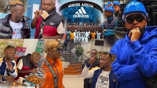 FERRE GOLA‼️ 1ère émission des Musiciens à PARIS, Télé-réalité Visite ADIDAS ARENA avant concert