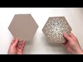 DIY Beautiful jewelry box | Craft idea with cardboard