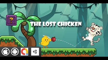 The Lost Chicken Unity Platform Game With 10 Level For Android and iOS | Admob ad