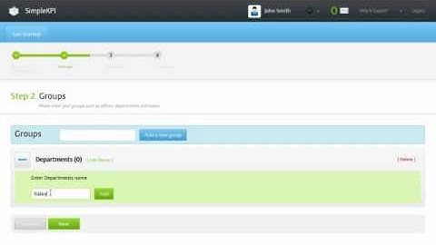 Setting up your SimpleKPI account