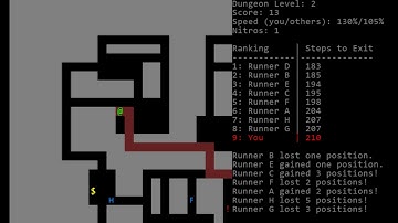 7DRL 2019 Showcase: RunToTheStairs