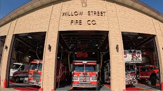 Willow Street Fire Company Station & Apparatus Tour (1,000th Video and 50,000 Subscribers Special!)