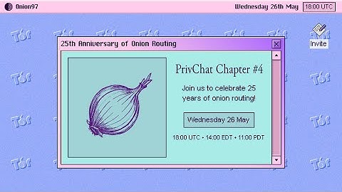 PrivChat #4 - 25th Anniversary of Onion Routing