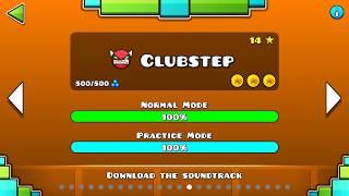Clubstep Demon 100% Complete No Coins - Geometry Dash