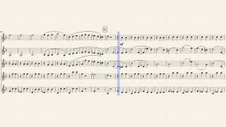 Waltz No. 2 Clarinet Quintet chords