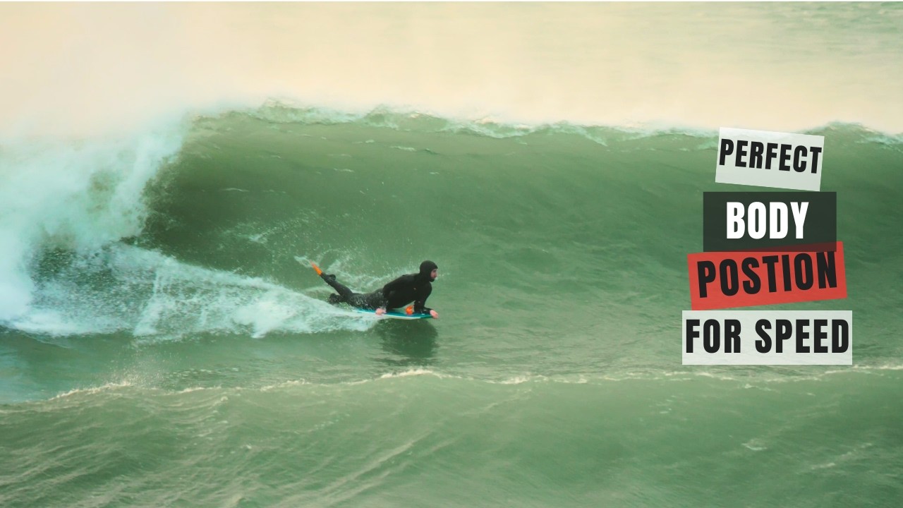 Perfect Body Position for Speed | Bodyboard Tips
