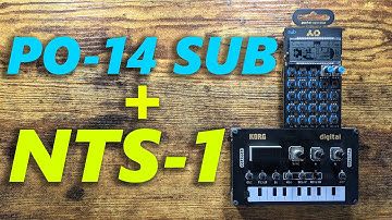 NTS-1 and PO-14 Sub are Incredible Together!