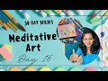 Day 16: Scribble Meditation – Turning Random Lines into Art 🎨✨