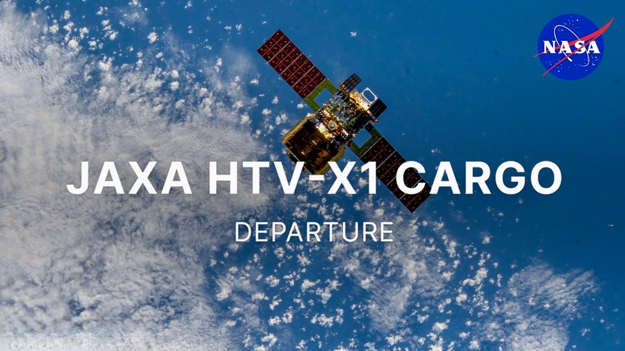 🚀 JAXA HTV-X1 Cargo Departure From The ISS - March 06, 2026 - 4K HDR 🚀
