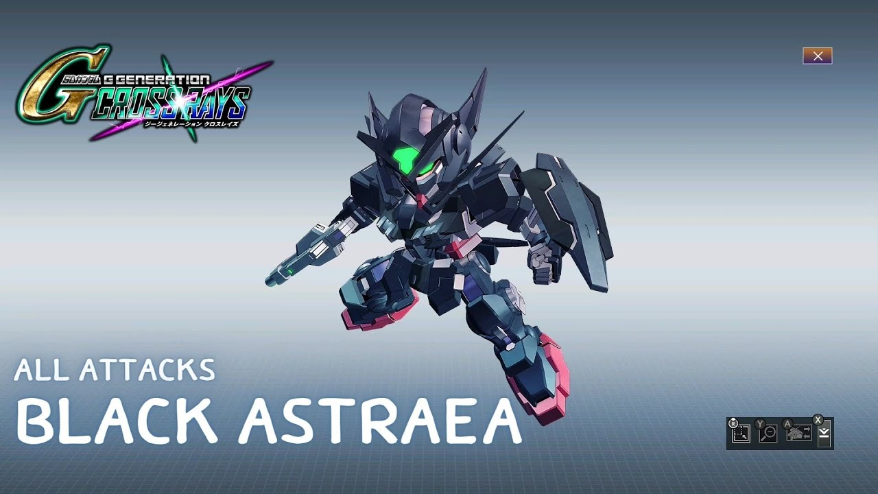 Black Astraea「ブラックアストレア」- SD Gundam G Generation Cross