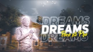DREAMS ⚡ | POCO X3 PRO BGMI MONTAGE | GAMERXAK