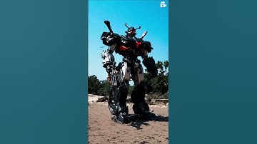 BIKE TO ROBOT💀 -Transformation video editing tutorial #ai #trending
