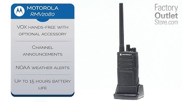 Motorola RMV2080 Two Way Radio