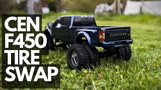 Cen F450 Tire Swap