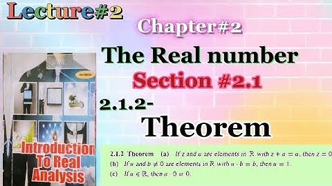 If z&a ∈ R and z+a=a then z=0(b)If u&b≠0 are elements in R with u.b= b then u=1(c)If a∈R then a•0=0
