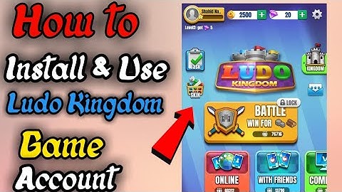 How to Use \ Install ludo Kingdom App Full Details