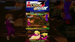 Ken VS TRUE AKUMA in Street Fighter Zero 3 Mix