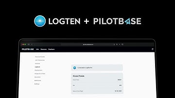 Pilotbase has joined forces with Coradine Aviation Systems - the makers of LogTen Pilot Log!