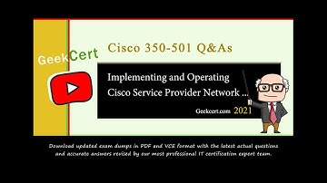 [2021] Latest Cisco 350-501 exam questions and answers and exam dCiscoount codes