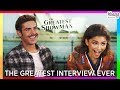 The greatest interview ever hugh jackman zac efron zendaya keala settle  the greatest showman