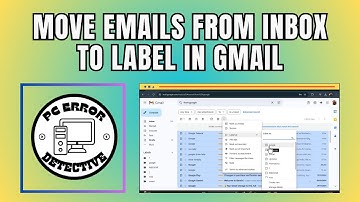 E-mails verplaatsen van de inbox naar een label in Gmail - eenvoudige stappen (2025)