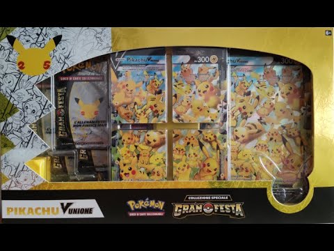 APRO LA COLLEZIONE PREMIUM GRAN FESTA DI PIKACHU-V UNIONE! - Pack ...