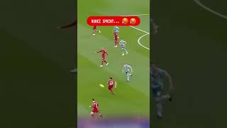 Darwin Nunez - Amazing Sprint from Darwin Nunez 😱 😱  #shorts