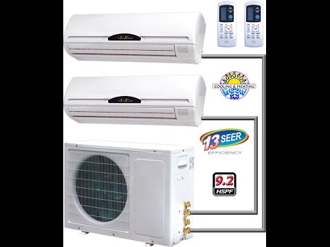 Review On Top Quality Ductless Heating And Cooling Systems - YouTube