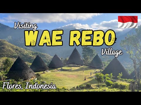 Wae Rebo Village Flores Indonesia Traditional Village #47vlog