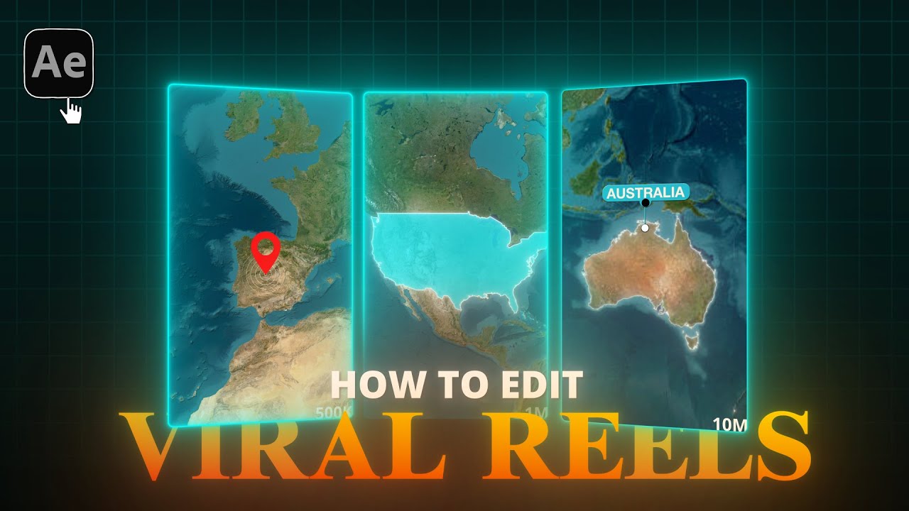 How to edit map Animation - YouTube