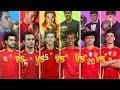Comparison: Xavi vs Lamine Yamal vs Sergio Ramos vs Andrés Iniesta vs Pedri vs Gavi
