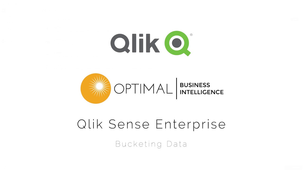 Bucketing Data on Qlik OptimalBI YouTube