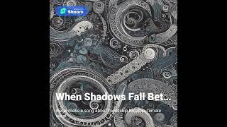 When shadows fall between us