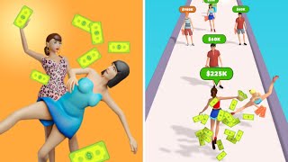 Rich Club 3D 🏃🏻‍♂️💲💰 Gameplay iOS - Becoming Rich screenshot 2