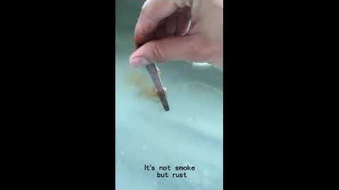 Remove rust with an GT SONIC ultrasonic bath