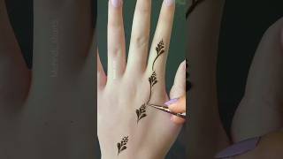 Beautiful Easy Mehndi 😍 | Simple & Trending Mehndi Design