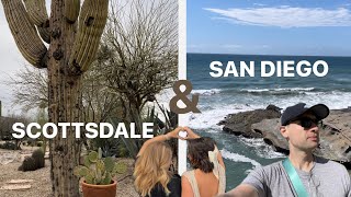 Bachelorette Weekend in SCOTTSDALE  Arizona & Solo Trip To SAN DIEGO  California!