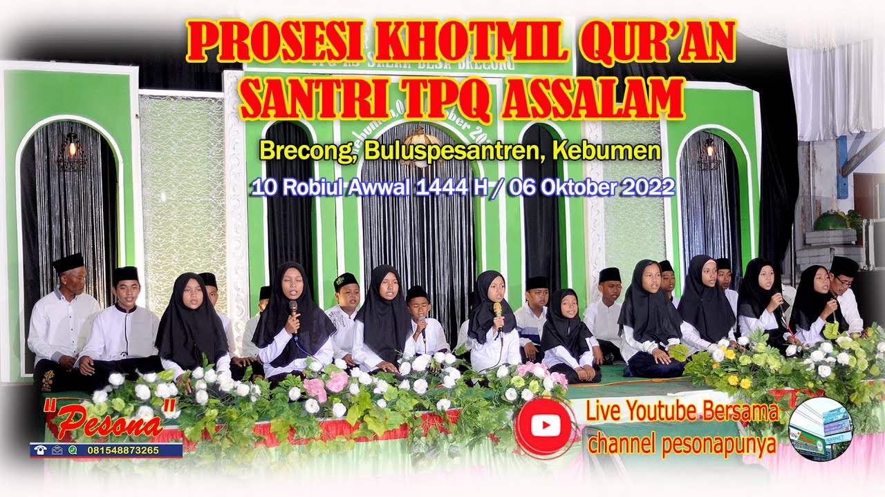 prosesi-khotmil-qur-an-tpq-assalam-brecong-youtube