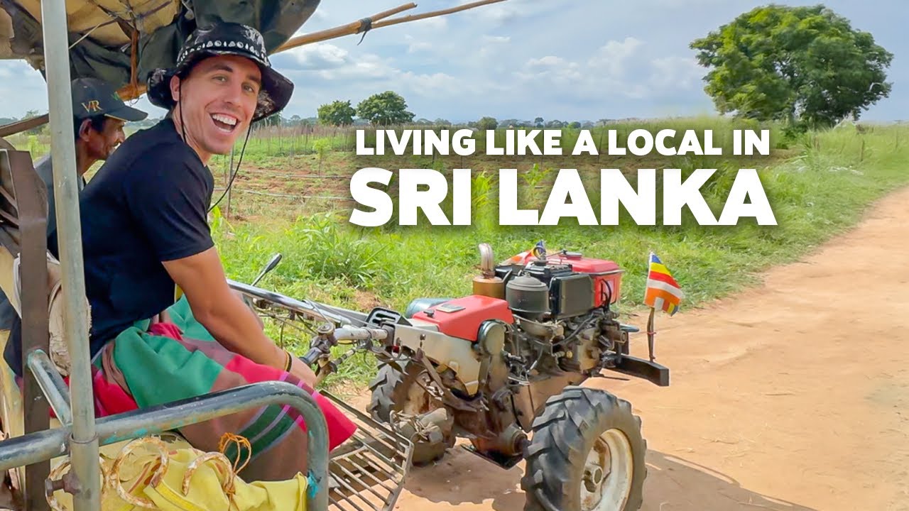 Living Like a Local in Rural Sri Lanka 🇱🇰 A Day I’ll Never Forget