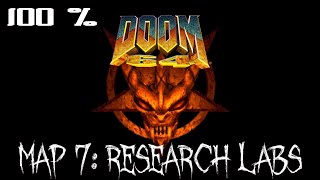 Doom 64 (2020 release, Watch Me Die) Map 7: Research Labs