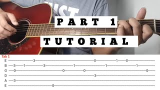 Download lagu Part 1 - Heaven Knows (Fingerstyle Tutorial)