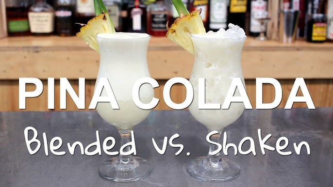 piña colada separation fix blending