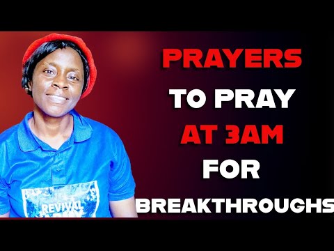 Pray this Prayer when You Wake up at 3am & See how your life... - YouTube
