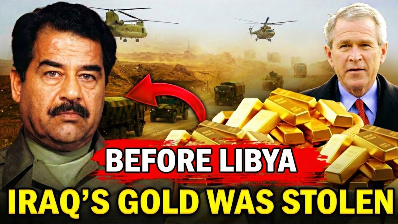 🇮🇶 СКРЫТЫЙ ПЛАН, повторенный в Ливии — как иракское золото было украдено в 2003 году